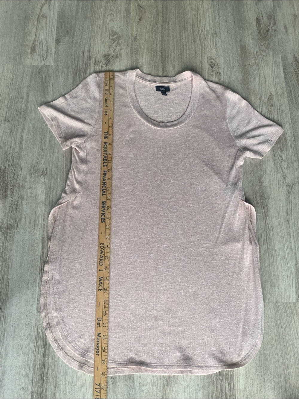 Bundle of 2 Mossimo High Side Slit Tunic Tee Shirts size small & medium - Picture 12 of 16